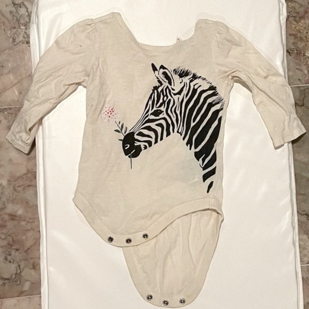 Baby Gap: Beautiful Zebra Onesie